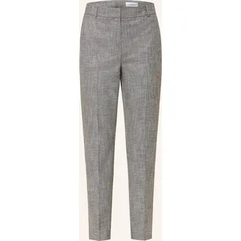 Dámské kalhoty Comma Dámské Kalhoty, tmavě šedá / bílá, 42