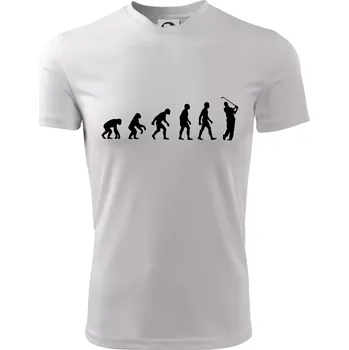 Chlapecké oblečení Evoluce Golf - Dětské triko sportovní (dresovina) - 122 cm/6 let ( Bílá )