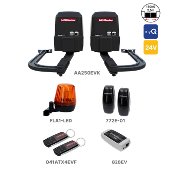 Pohon brány LiftMaster AA250EVK-03 s MyQ rozhraním 828EV