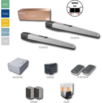 Pohon brány TO4024BDKCE sada pro dvoukřídlou bránu do 3 m / křídlo