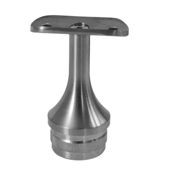 Zábradlí Držák madla pevný na trubku ø 42,4 mm (69x64 mm), broušená nerez K320 /AISI304