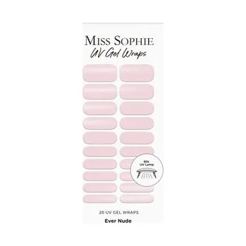 Make-up Miss Sophie UV Gel Wraps Ever Nude Fólie na nehty