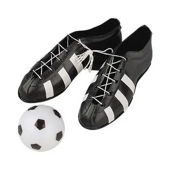 Figurka Sada dortových figurek kopačky a fotbalový míč V 4 cm D 10 cm H 3,5 cm 24096