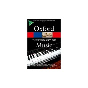 Cizojazyčná kniha Oxford Dictionary of Music