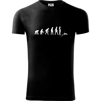 Pánské tričko Evoluce RC model auto - Viper FIT - Pánské zůžené tričko - M ( Černá )