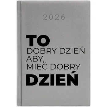 Kalendář Knižkový kalendář 2026 A5 stříbrný