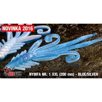 Umělá nástraha Nymfa REDBASS XXL - Blue / Silver / 200mm - 1ks