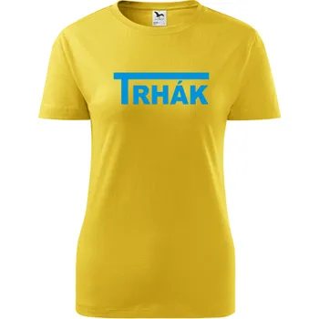 Dámské tričko Žluté dámské tričko Trhák - barva žlutá - velikost XXL