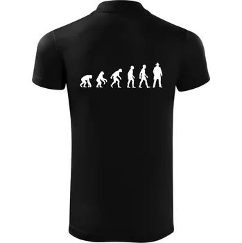 Pánská košile Evoluce cowboy - Polokošile Victory sportovní (dresovina) - S ( Černá )