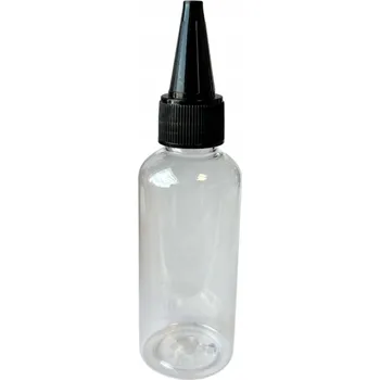 Láhev Láhev 120 ml s aplikátorem - průhledná nádoba pro dávkování tekutin
