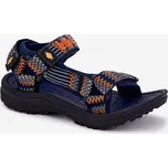 Dětské sandálky Lee Cooper LCW-24-34-2600 Barva: Modrá, Velikost: 31