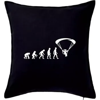 Polštář Evoluce paramotor - Polštář 50x50 - 50x50 - Pouze potah ( Černá )