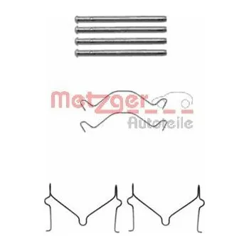 Brzdový komplet METZGER Sada příslušenství, obložení kotoučové brzdy 1091209