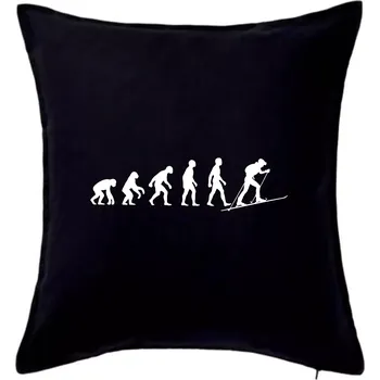 Polštář Evoluce skialpy - Polštář 50x50 - 50x50 - Pouze potah ( Černá )