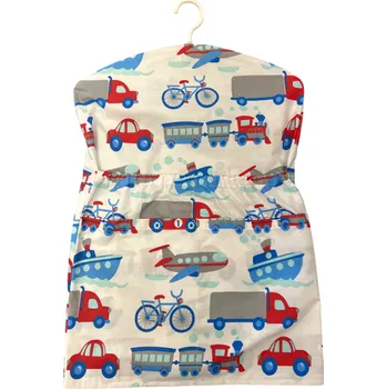 Dětsný nábytek Výrobní družstvo Drutěva Dětský kapsář s ramínkem - autčka