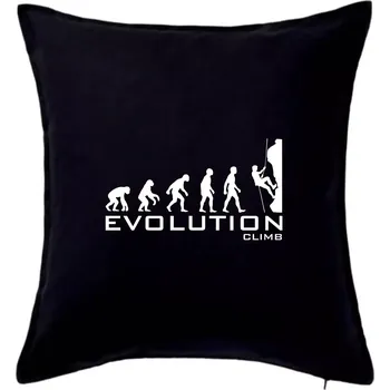 Polštář Evolution Climb - Polštář 50x50 - 50x50 - Pouze potah ( Černá )