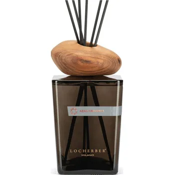 Aroma difuzér Aroma difuzér s tyčinkami- AZAD KASHMERE Skyline: dřevěné víčko ve tvaru oblázku, 2500 ml - doprava zdarma