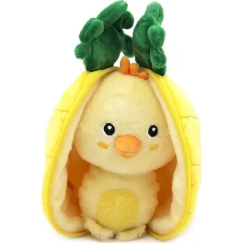 plyšák FLIPETZ 2v1 Plyšové kuřátko / ananas - Nugget