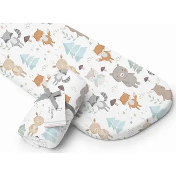 Prostěradlo Colorstories, Prostěradlo do korbičky Woodland