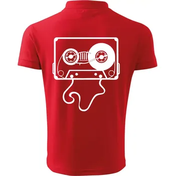 Pánská košile Gramo kazeta - Polokošile pánská Pique Polo 203 - XL ( Červená )