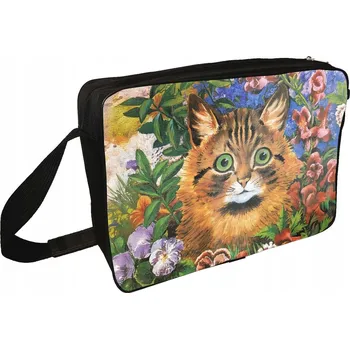Taška přes rameno Studium kočky Louis Wain