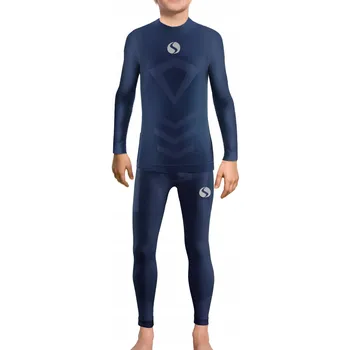 Podprsenka Souprava Sesto Senso Dětská modrá vel. 3XS