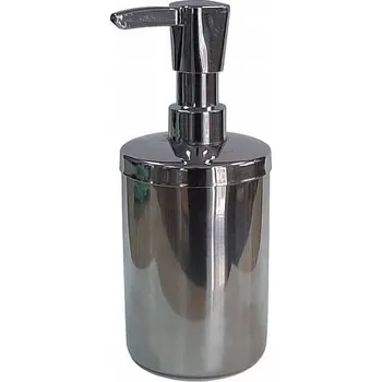 Dávkovač mýdla Ruční dávkovač mýdla stojící Biurotop 330 ml stříbrný