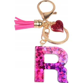 Klíčenka Abeceda - R/Růžová/Srdce KP-37987
