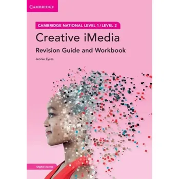 Cizojazyčná kniha Cambridge National in Creative iMedia Revision Guide and Workbook with Digital Access (2 Years) - Eyres, Jennie