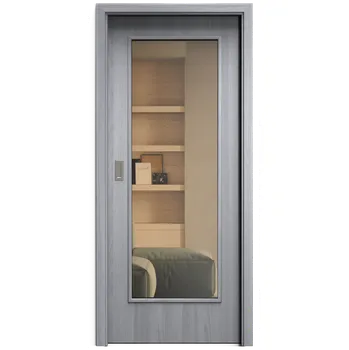 Interiérové dveře SAPELI ELEGANT KOMFORT M40 - CPL LAMINÁT - POSUVNÉ DVEŘE VČ. ZÁRUBNĚ - Dub zimní Průchozí šířka (cm): 120, Průchozí výška (cm): 197, Typ skla: Planibel bronz