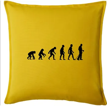 Polštář Evoluce Nordic walking - Polštář 50x50 - 50x50 - Pouze potah ( Žlutá )