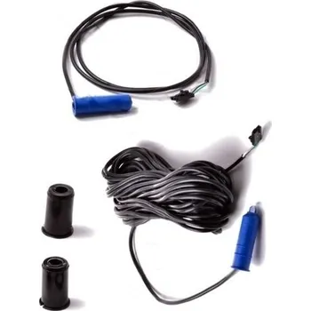 Pohon brány Pár fotobuněk TMF do bezpečnostní gumové lišty sekčních vrat, optického typu, šířka vrat do 10 m