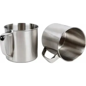 Mil-Tec Ocelový turistický hrnek 500 ml