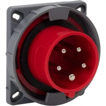Elektrická zásuvka Zásuvka silová 400V, panelová, 32A, 5-kolíková, IP67 F-ELEKTRO