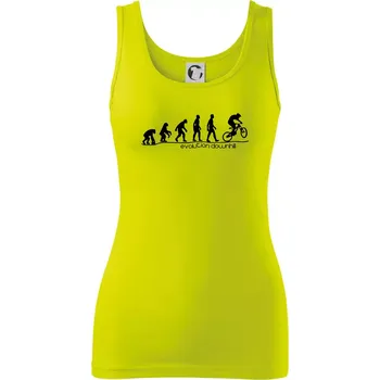 Dámské tričko Evolution Downhill - Dámské tílko - M ( Limetková )