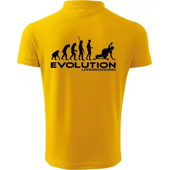 Pánská košile Evoluce longboard - Polokošile pánská Pique Polo 203 - 4XL ( Žlutá )