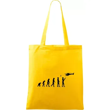 Evoluce modeláře - Taška bavlněná - 42 x 38 cm ( Žlutá )
