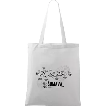 Profil Šumava - Taška bavlněná - 42 x 38 cm ( Bílá )