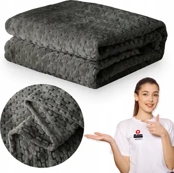 Prostěradlo Deka Łóżkoholicy z mikrovlákna 200 cm x 220 cm, vícebarevná