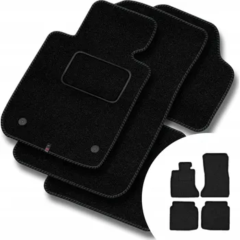 autokoberec Velurové autokoberce Motos 4 ks