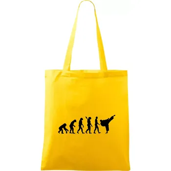Karate Evoluce - kop - Taška bavlněná - 42 x 38 cm ( Žlutá )