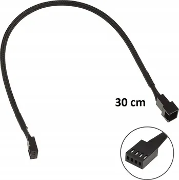 PC ventilátor Gelid prodlužovací kabel 4pin PWM 30cm CA-PWM-06