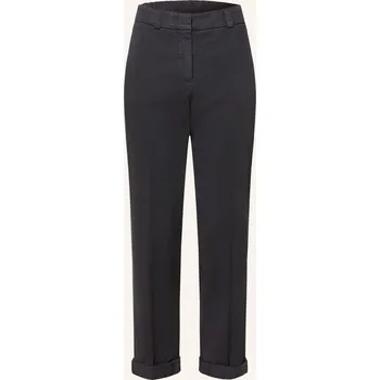 Peserico Dámské 7/8 Kalhoty, tmavě modrá, 34