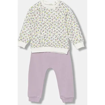 Kojenecká tepláková souprava United Colors of Benetton 3QGXAK01B.G.W.seasonal fialová 04X, vel. 62