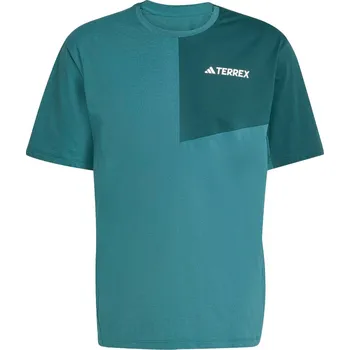 Pánské tričko Pánské Tričko s krátkým rukávem ADIDAS MT TEE JM7088 – Zelená XL