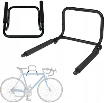 Věšák Nástěnný držák na kolo Gearox 35 kg černý