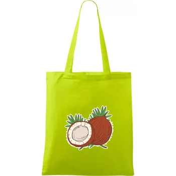 Kokos - Taška bavlněná - 42 x 38 cm ( Limetková )