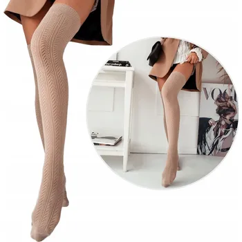 Podprsenka PODKOLENKY dámské ažurové bavlněné Vzor rybí kost Milena *37-41