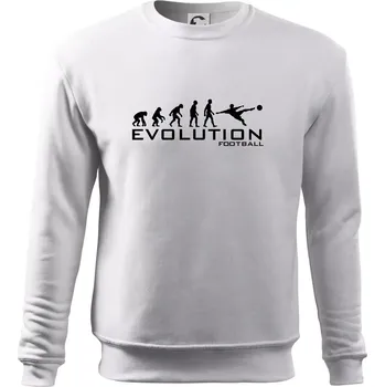 Pánská mikina Evolution Football - Mikina Essential pánská - 3XL ( Bílá )