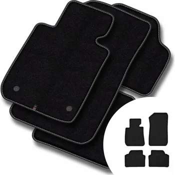 autokoberec Velurové autokoberce Motos 4 ks